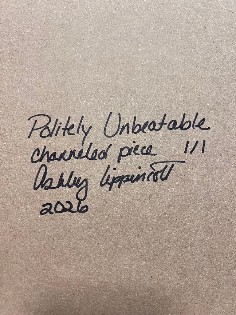 Politely Unbeatable — Channeled Piece (UNYC Member Portrait)