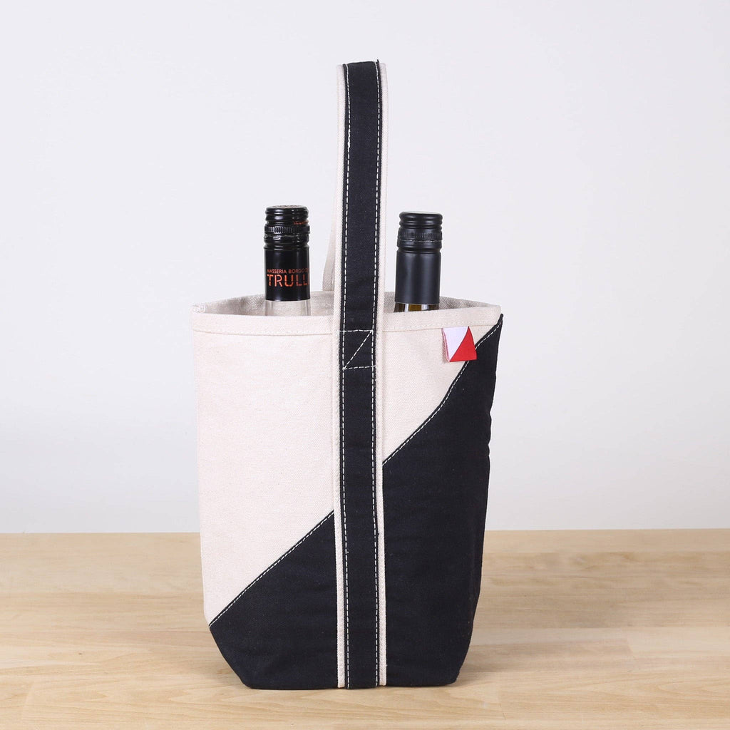 Contemporary 2-Bottle Wine Tote