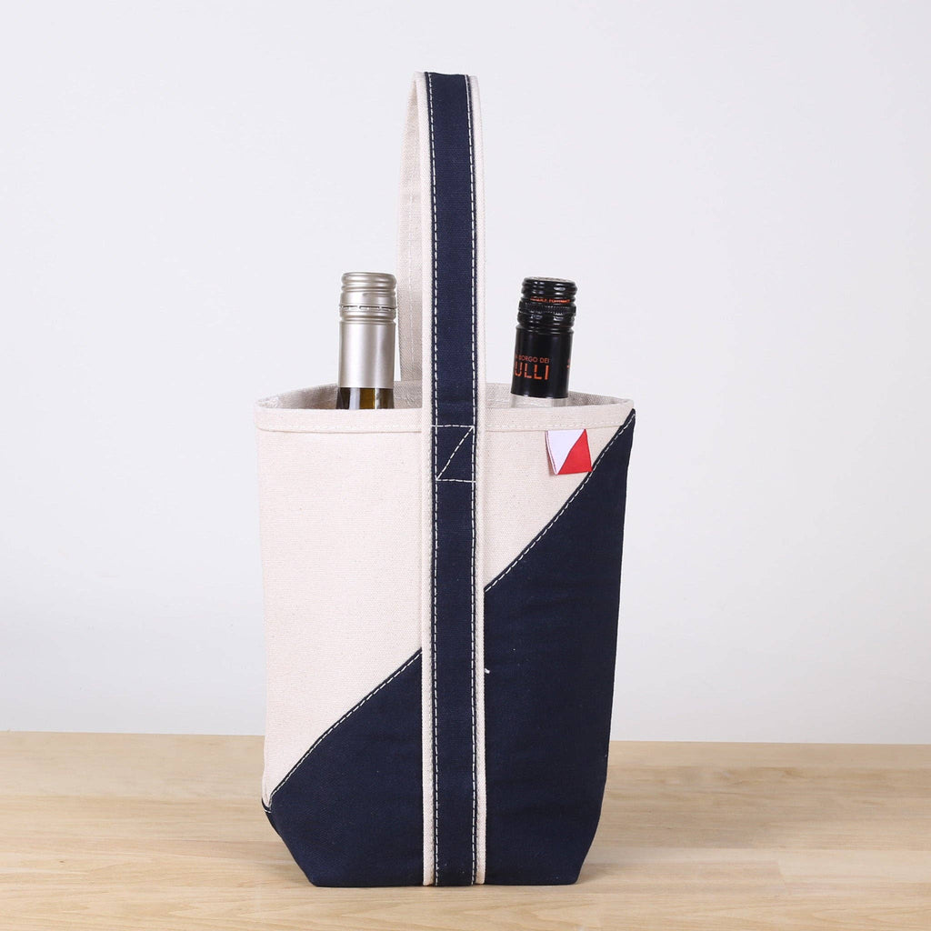 Contemporary 2-Bottle Wine Tote