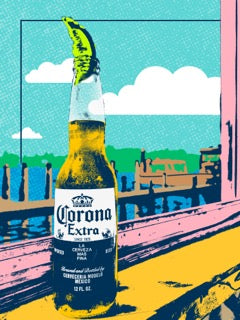 Corona and Lime — Boca Grande Print
